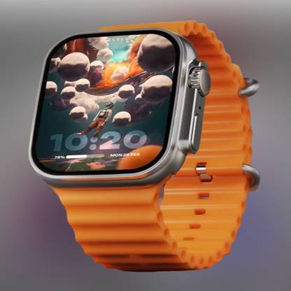KadWaniya T800 Ultra Smart Watch With Wireless Charging Smartwatch
