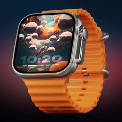 KadWaniya T800 Ultra Smart Watch With Wireless Charging Smartwatch