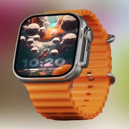 KadWaniya T800 Ultra Smart Watch With Wireless Charging Smartwatch