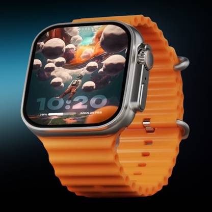 KadWaniya T800 Ultra Smart Watch With Wireless Charging Smartwatch