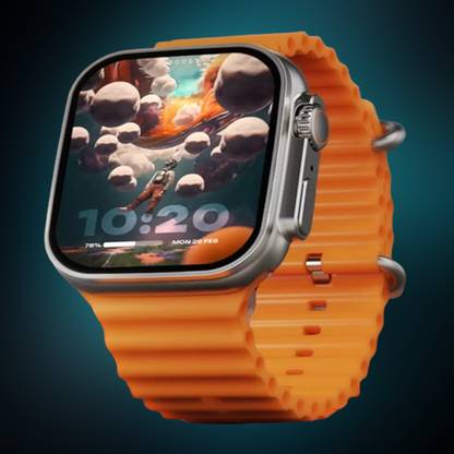 KadWaniya T800 Ultra Smart Watch With Wireless Charging Smartwatch