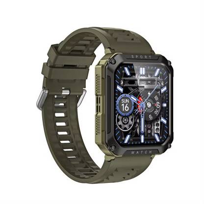 THE MOBILE POINT T8 Pro 2.01"Biggest Display,BT Calling, Voice Assistant,HR & SpO2 Monitoring,GPS Smartwatch