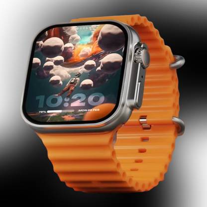 KadWaniya T800 Ultra Smart Watch With Wireless Charging Smartwatch