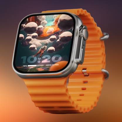 KadWaniya T800 Ultra Smart Watch With Wireless Charging Smartwatch