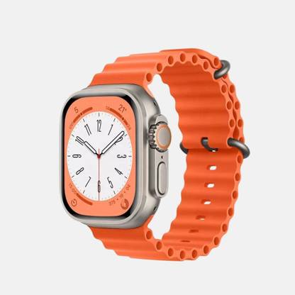 Ephemeral i8 ultra max Watch with Advanced Bluetooth Calling, ocean strap scroll working Smartwatch