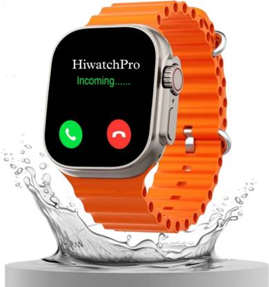 GWE HIwatchPro In-built | Calling | Calander | 1-Game | Calculator | Waterproof Smartwatch