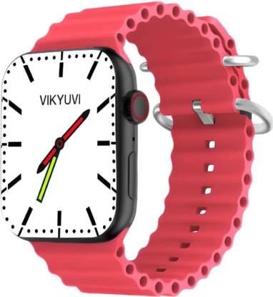 VIKYUVI Vikfit Halo Pro 2.01" HD Display|BT Call|Working Crown|600 Nits|Mettal Dial|Spo2 Smartwatch