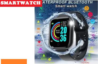 Jocoto U1745_Y68 PRO STEP COUNT SMARTWATCH BLACK (PACK OF 1) Smartwatch