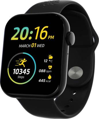 SSVOCATIONPOINT Metal Body Ultra HD Display Smart Watch BT Calling Function (Black Strap ) Smartwatch