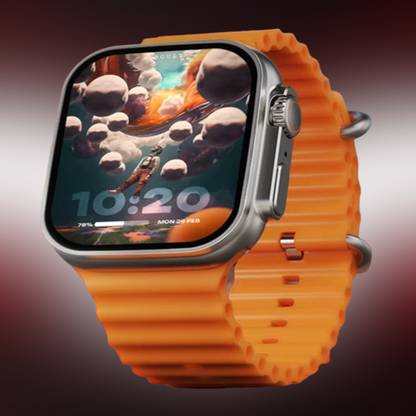 KadWaniya T800 Ultra Smart Watch With Wireless Charging Smartwatch