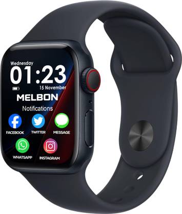 Melbon TimeNova Smartwatch with Bluetooth Calling, Fitness Tracker, SpO2, AI Voice Smartwatch