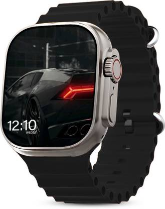 Wyltron T800 ultra with Blk Strep Bluetooth Call Waterproof Stylish Smartwatch