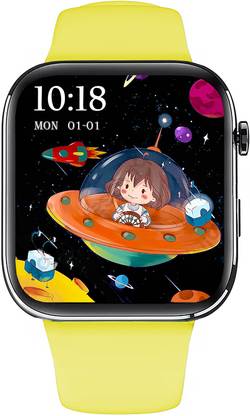 Time Up Baby Astro Cartoon Dials,Calling,Speaker,Fitness,Music 7-16 Years School Kids Smartwatch