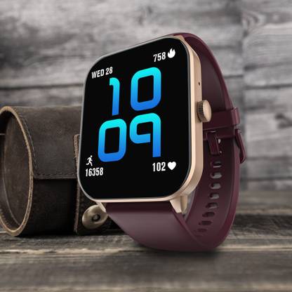 Noise Qube 2 1.96" display with Bluetooth Calling, Built-in Games, AI Voice Assistant Smartwatch