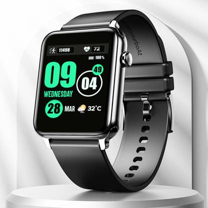 boAt Storm Call w/ 4.29 cm(1.69"), BT Calling & 550 Nits Brightness Smartwatch