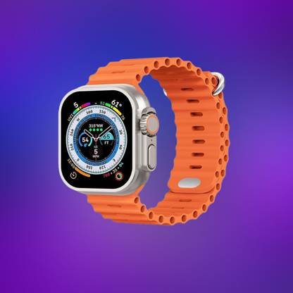KadWaniya T800 Ultra Smart Watch With Wireless Charging Smartwatch