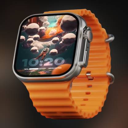 KadWaniya T800 Ultra Smart Watch With Wireless Charging Smartwatch