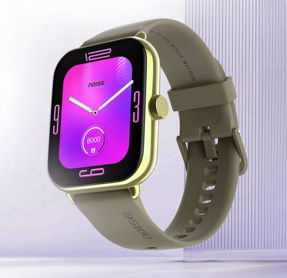 Noise Icon 3 Plus with 2" HD Display, Metal Dial, Functional Crown Smartwatch