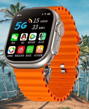 FEEL FLON T10 Ultra smart watch with WiFi GPS Sim Card 5G Sim Smartwatch