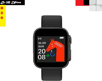 Bymaya W461_D20 ULTRA CALORIES COUNT SMARTWATCH BLACK (PACK OF 1) Smartwatch
