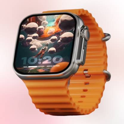 KadWaniya T800 Ultra Smart Watch With Wireless Charging Smartwatch
