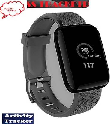 Bymaya E1402 MAX_ID116 MULTI SPORTS HEART RATE SMART WATCH BLACK (PACK OF 1) Smartwatch