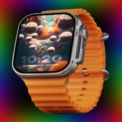 KadWaniya T800 Ultra Smart Watch With Wireless Charging Smartwatch