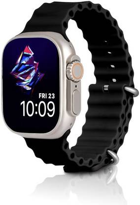 Chronos 1.96" Display Bluetooth Calling , Password Protection ,Heart rating Monitor Smartwatch