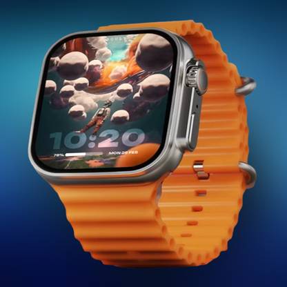 KadWaniya T800 Ultra Smart Watch With Wireless Charging Smartwatch