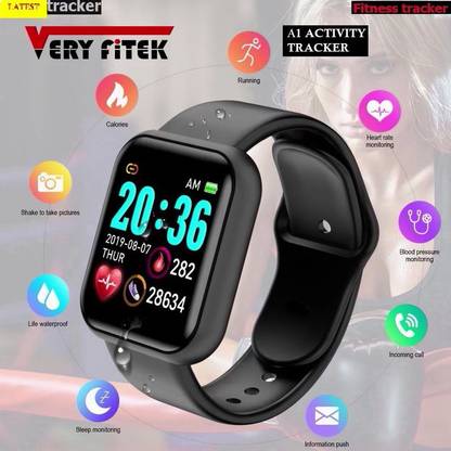 Jocoto D2799(A1) PLUS SLEET TRACKER BLUETOOTH SMART WATCH BLACK (PACK OF 1) Smartwatch