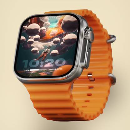 KadWaniya T800 Ultra Smart Watch With Wireless Charging Smartwatch