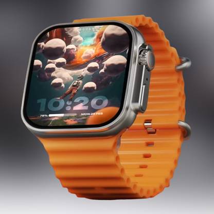 KadWaniya T800 Ultra Smart Watch With Wireless Charging Smartwatch