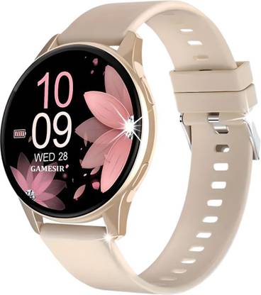 GameSir Active 2 Round Stay Connected with YouTube, Facebook, and Insta Notifications Smartwatch