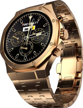 Fire-Boltt Luxury Stainless Steel 36.3mm (1.43) AMOLED display, BT calling Smartwatch