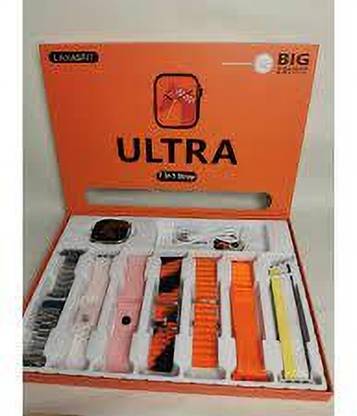 S.K. TRADERS 11 in 1 Ultra Android Smart Watch Men 4G Network BT Call GPS X8 Ultra T3 Smartwatch