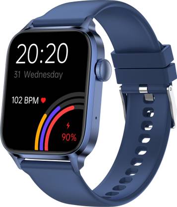 yoof Magic with 1.85" HD Square Display, Bluetooth Calling & Complete Health Track Smartwatch