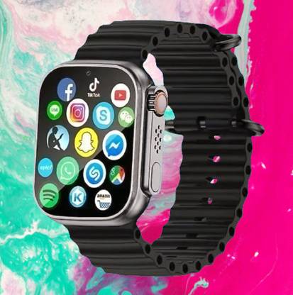 BEST BOOST T800 black Ultra Edition smart watch with WiFi GPS T800 4G S8 Sim Card Smartwatch
