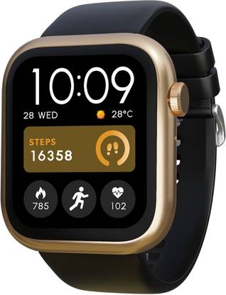 PA Maxima Max Pro Crystal 1.83" Ultra HD Display 650 Nits, BT Calling, Premium Metallic Smartwatch