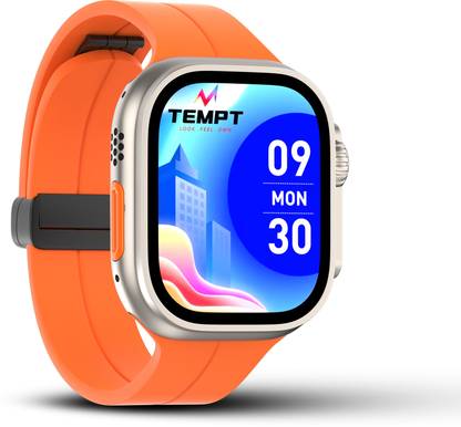 TEMPT Verge Pro X Bluetooth Calling Smart Watch, 2.04'' 600 Nits Always On Display Smartwatch