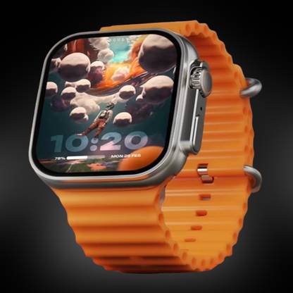 KadWaniya T800 Ultra Smart Watch With Wireless Charging Smartwatch