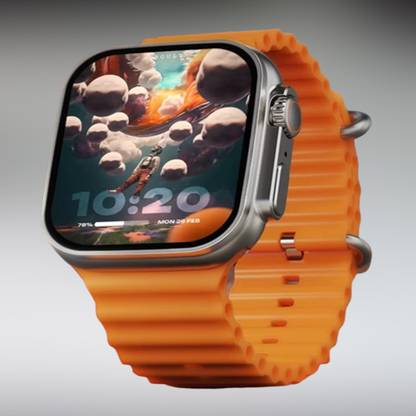 KadWaniya T800 Ultra Smart Watch With Wireless Charging Smartwatch