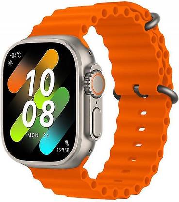 BEZEL & WRIST HK8 PROMAX Luxury Full HD AMOLED Display, Heart Rate, Health Tracker, Waterproof Smartwatch