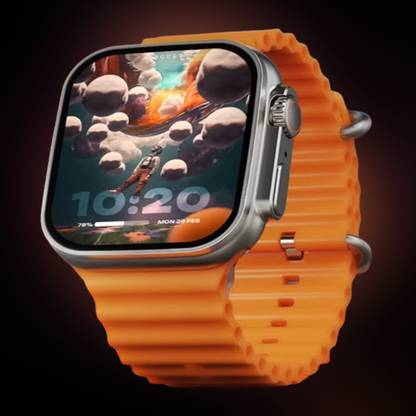 KadWaniya T800 Ultra Smart Watch With Wireless Charging Smartwatch