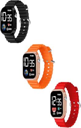 OROLOGIO Detachable Silicone Strap Waterproof Kids Watch,Ideal Watch for Boys & Girls Smartwatch