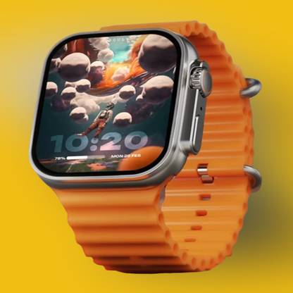 KadWaniya T800 Ultra Smart Watch With Wireless Charging Smartwatch