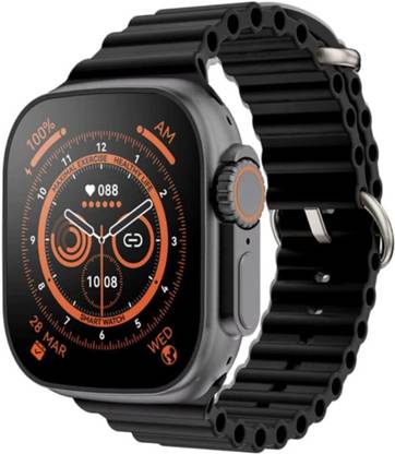 Shivana T800 Ultra 8 Smartwatch BT Calling 1.99" HD Display for Men & Women Smartwatch