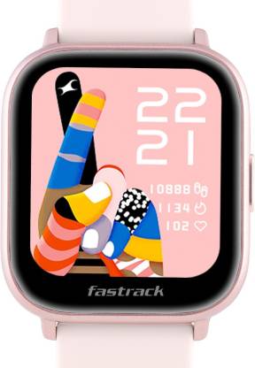 Fastrack Reflex Vybe 1.5 HD Display|50+ Sports Mode|BP Monitor|Game| Smartwatch
