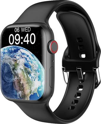 Fashion story S8 Plus 2.02" HD AMOLED, BT Calling, Game, Self Wallpaper, SPO2, Health Smartwatch  (Black Strap, Free Size)
