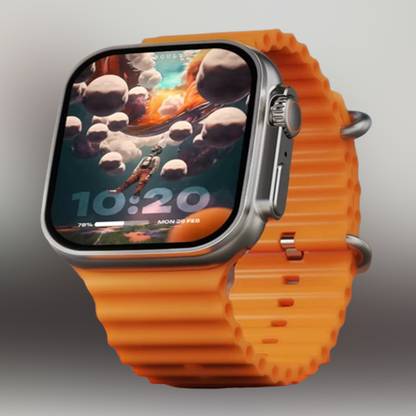 KadWaniya T800 Ultra Smart Watch With Wireless Charging Smartwatch