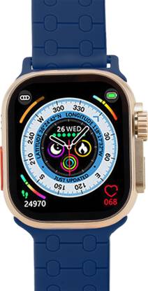 I Kall W9 2.19 inch Display With bluetooth Calling And wireless charging support Smartwatch